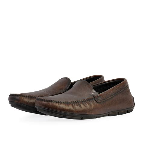 mens prada sliders sale|prada men's moccasins.